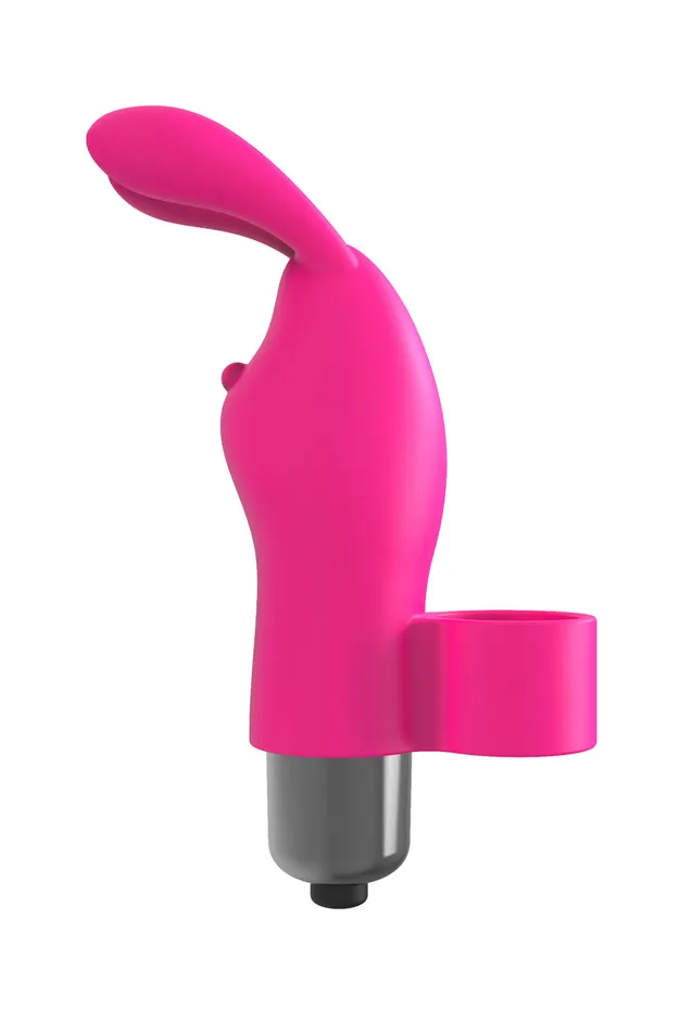 Vibrators Icon Brands The 9s Flirt Bunny Finger Vibrator Pink Vibrators Icon Brands The 9s Flirt Bunny Finger Vibrator Pink