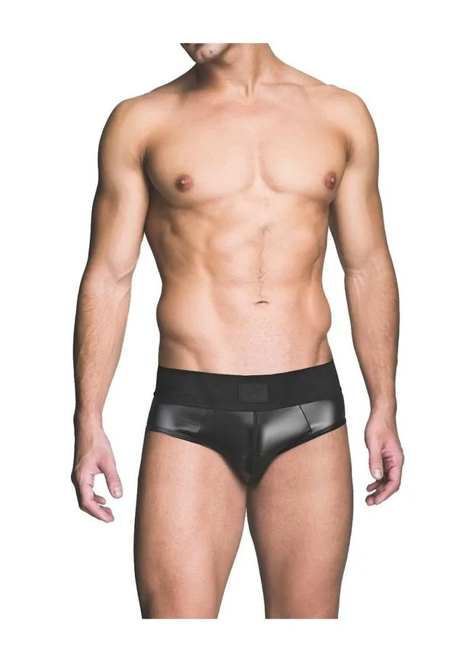 Vibrators Prowler Red Prowler Red Wetlook Brief Blk Md