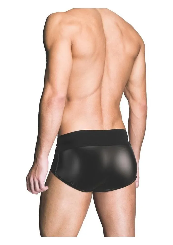 Vibrators Prowler Red Prowler Red Wetlook Brief Blk Md
