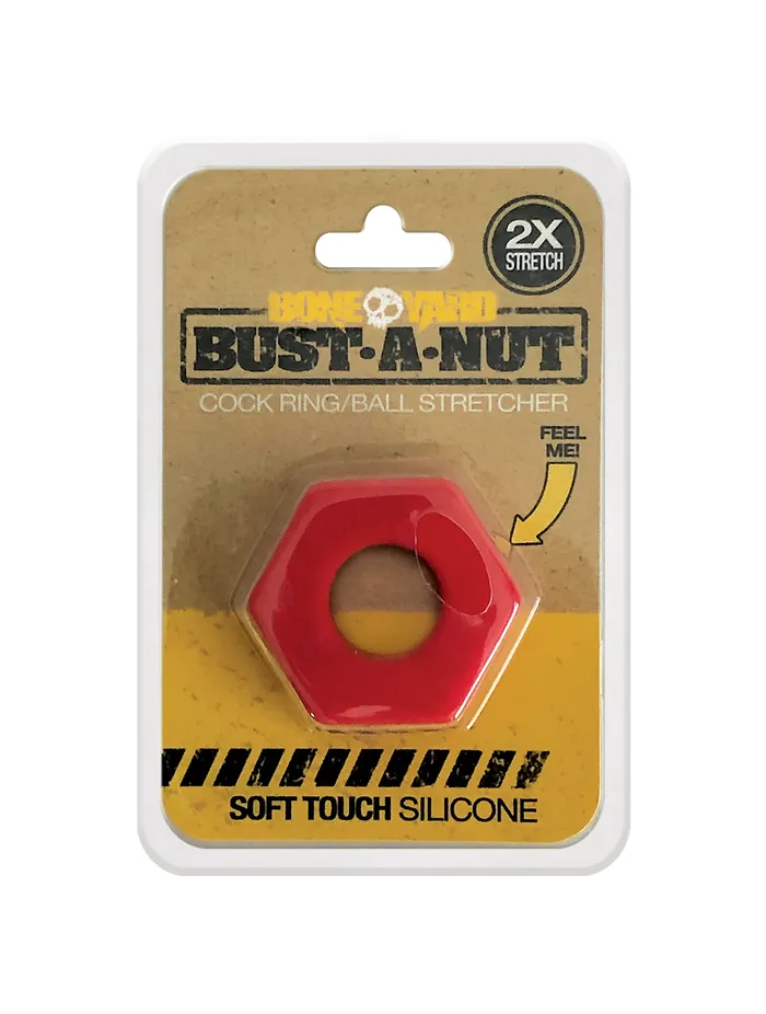 Vibrators The Toolshed AU Bust a Nut Cockring Red