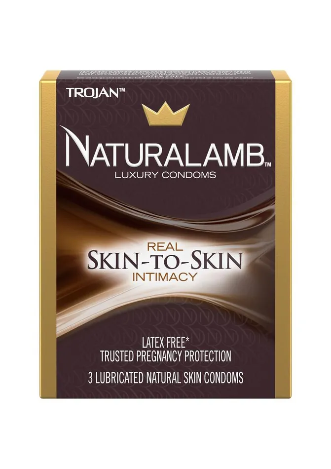Vibrators Trojan Naturalamb Luxury Condoms Lubricated Trojan