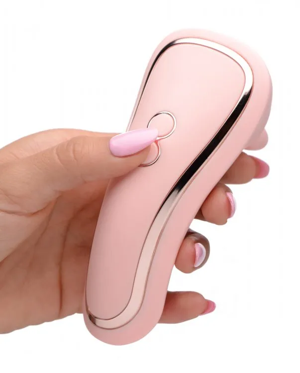 Vibrators XR Brands inmi Vibrassage Fondle Vibrating Clit Massager Pink