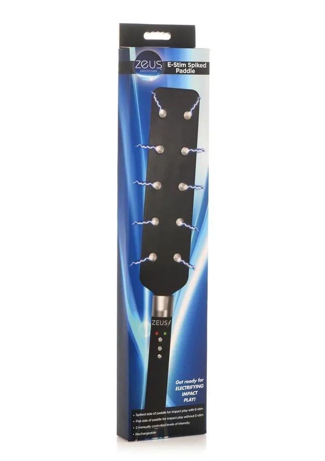 Zeus Electrosex Zeus Electrosex EStim Spiked Paddle Vibrators